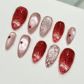 Purr-fectly Pink | Hello Kitty Cyber-Hollow Press-On Nails
