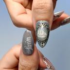 BTS Collection, Whalien 52 Aesthetic, Galactic Sea, Nautical Jewelry Nails, ARMY Merchandise, Celestial Manicure.