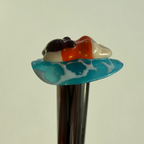 side-look at 3D swimming figures 